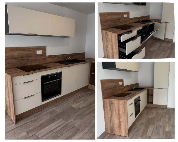 Installation cuisine équipée